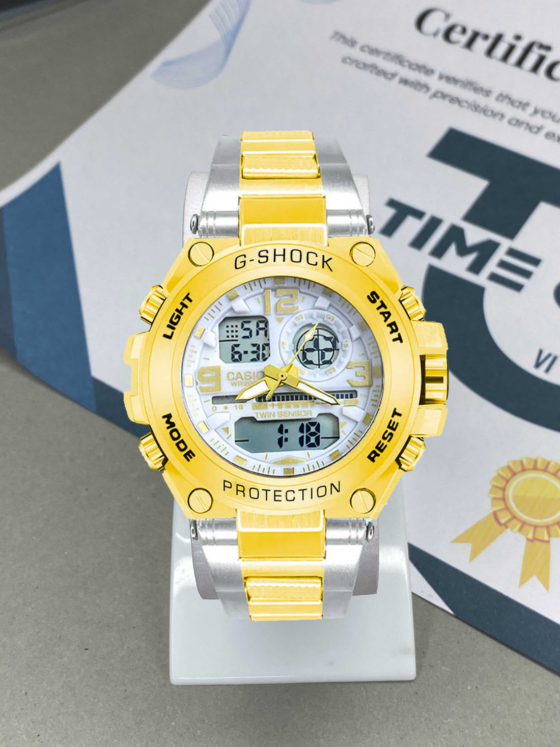 G-Shock Dual Time Chain Sports Watch