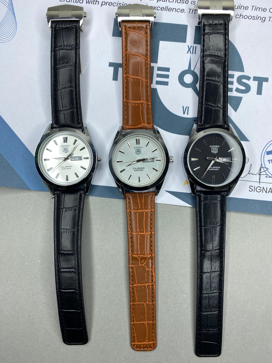 TAG-H Luxury Straps Watch With Master Lock